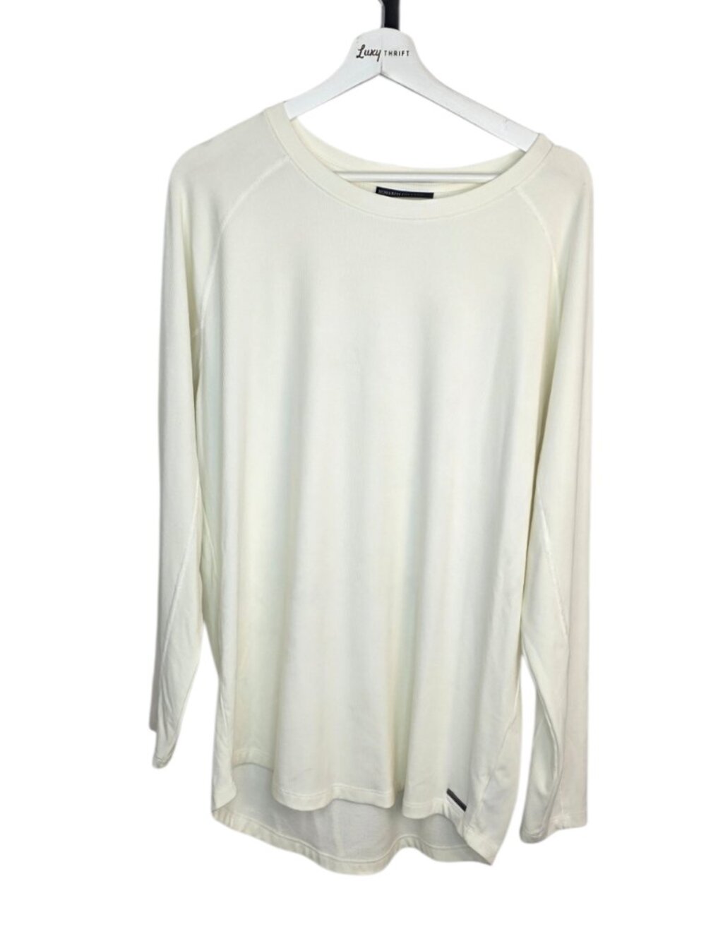 Alphalete Men's Monarch Collection Ribbed Long Sleeve Shirt, Size XL